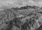 North Palisade from Windy Point, Kings River Canyon, California