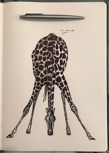 Ballpen Giraffe | ARTDEX